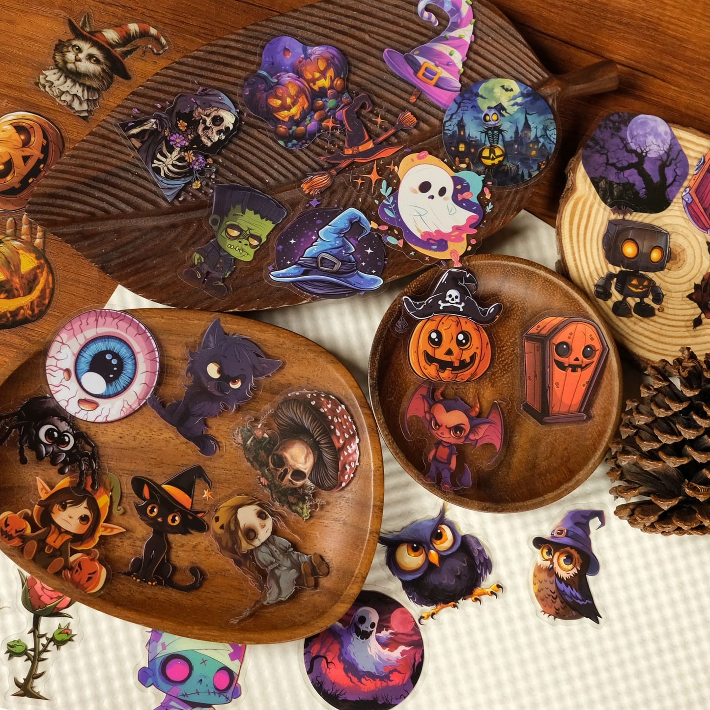 50PCS Halloween Stickers
