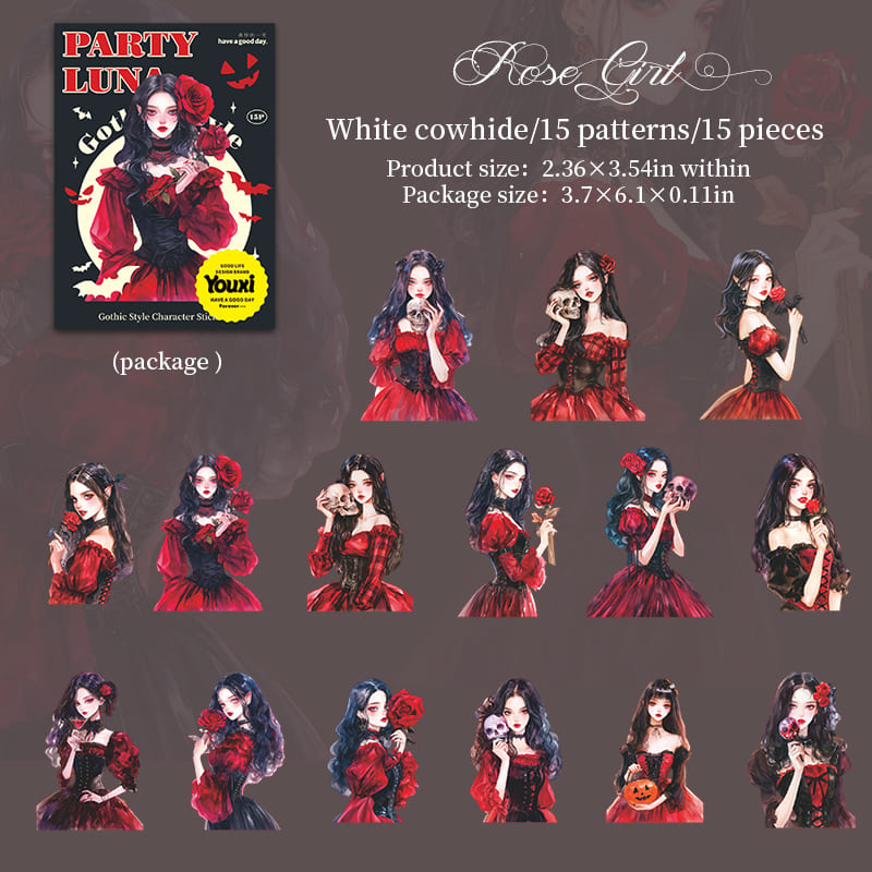 Party Theme Sticker Pack