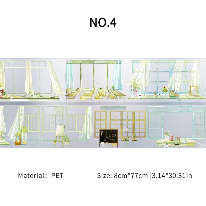 Window Series One Cycle PET Tape