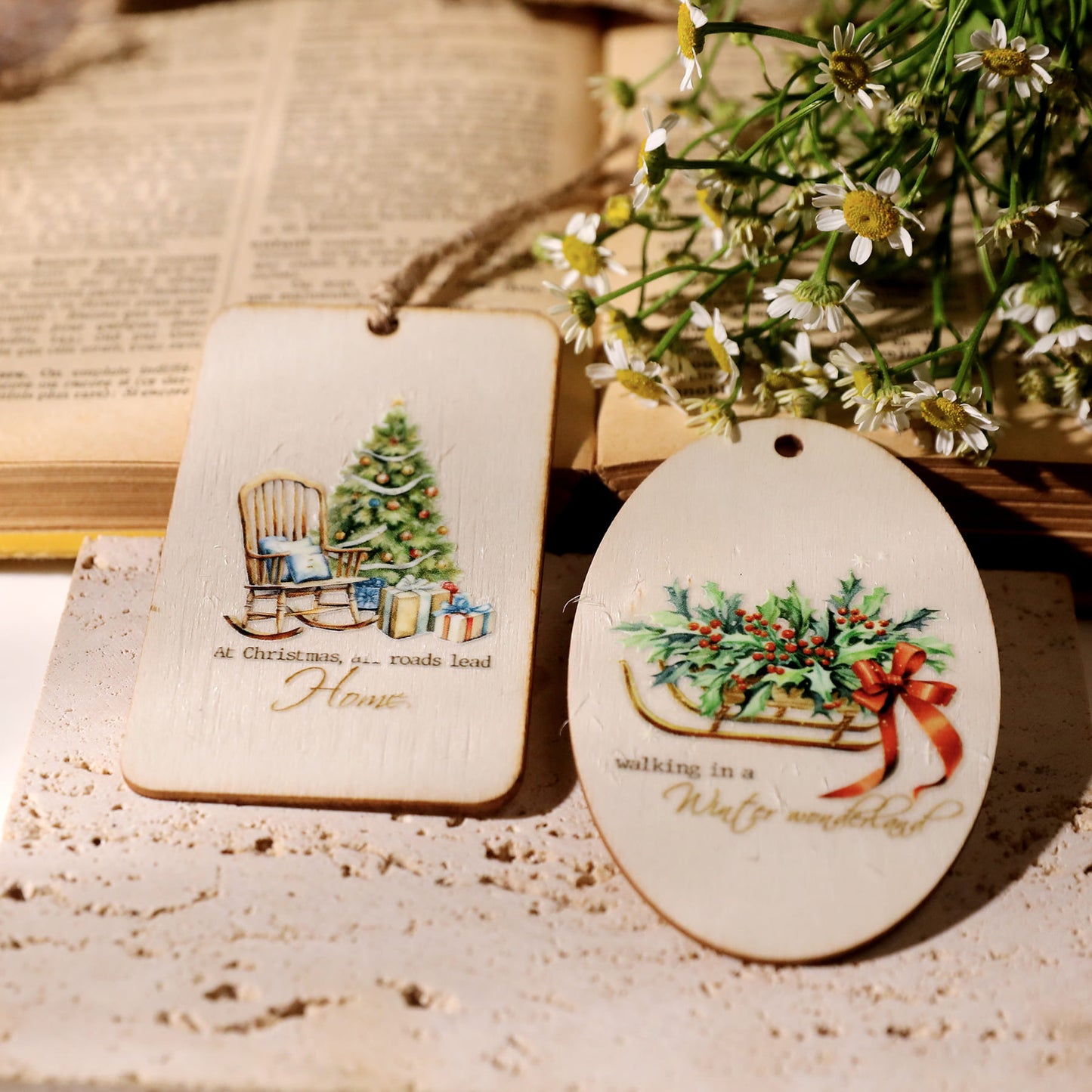 Christmas Theme Transfer Sticker