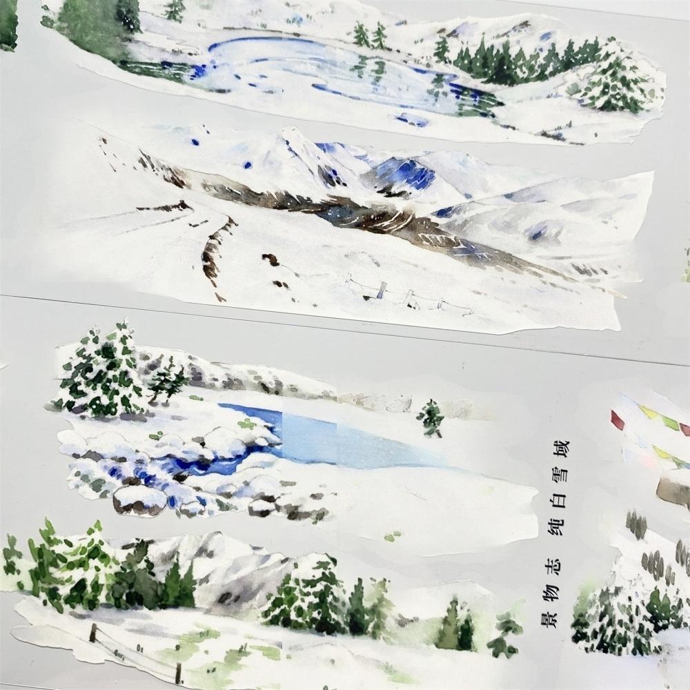 Snowy Landscape One Cycle PET Tape