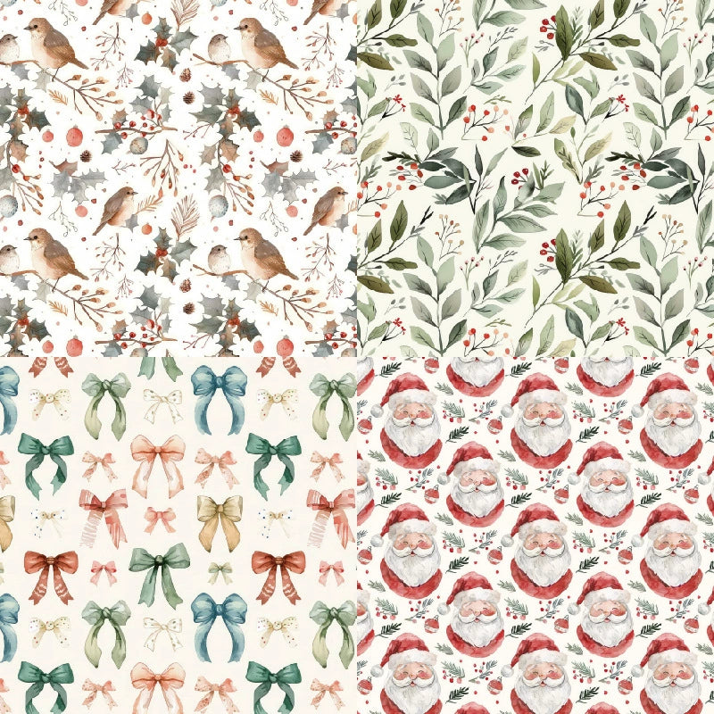 Christmas Scrapbook Paper - Collection 3