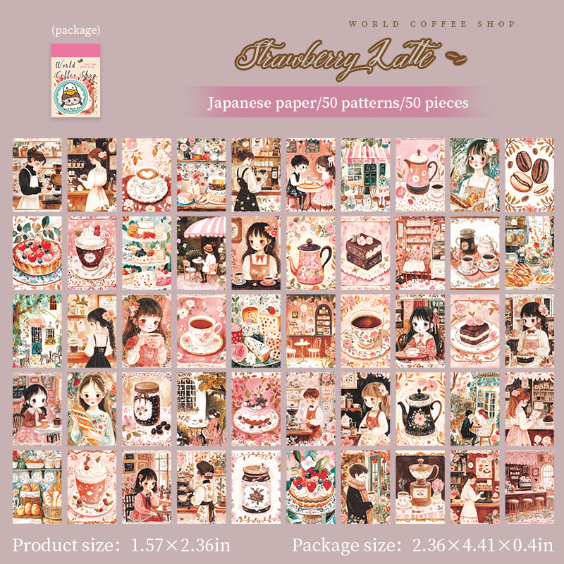 Coffee Shop Series Stickers