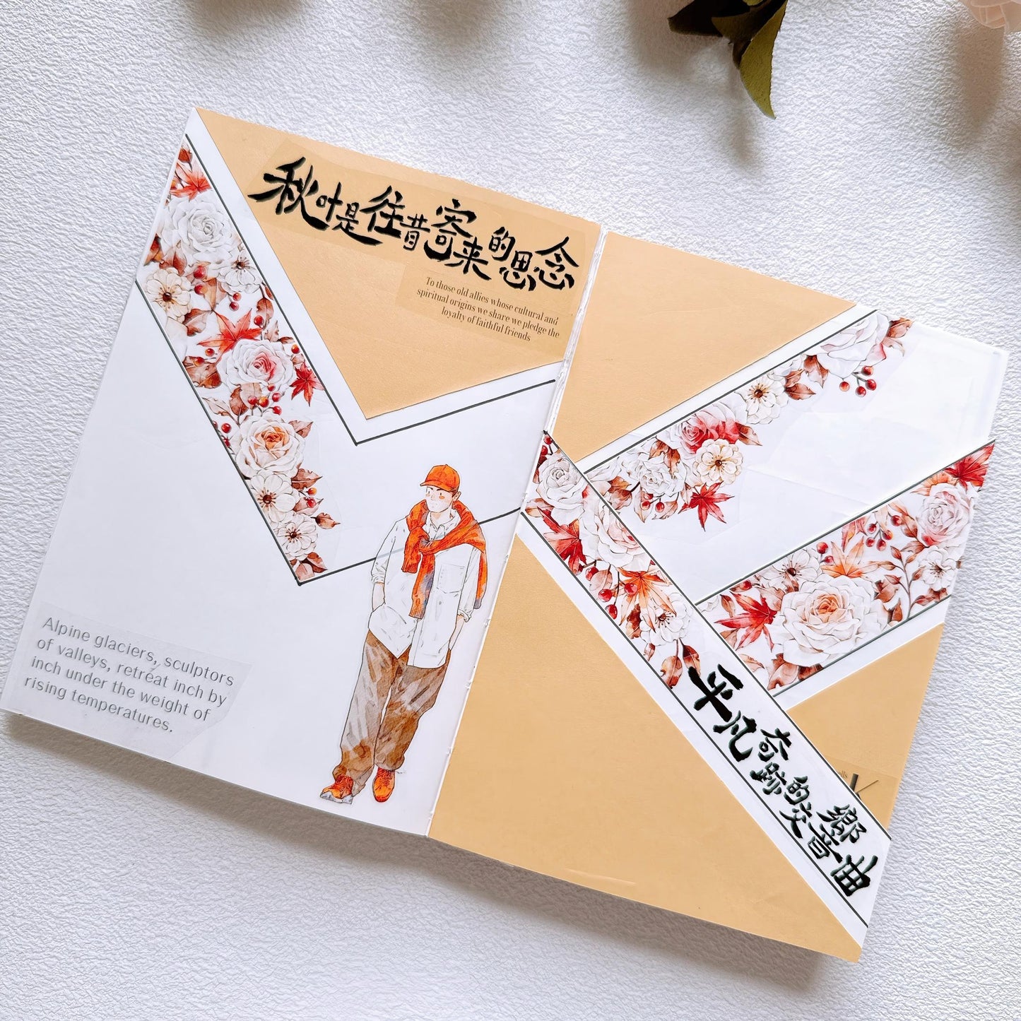 Autumn Maple Leaf PET /Washi Tape