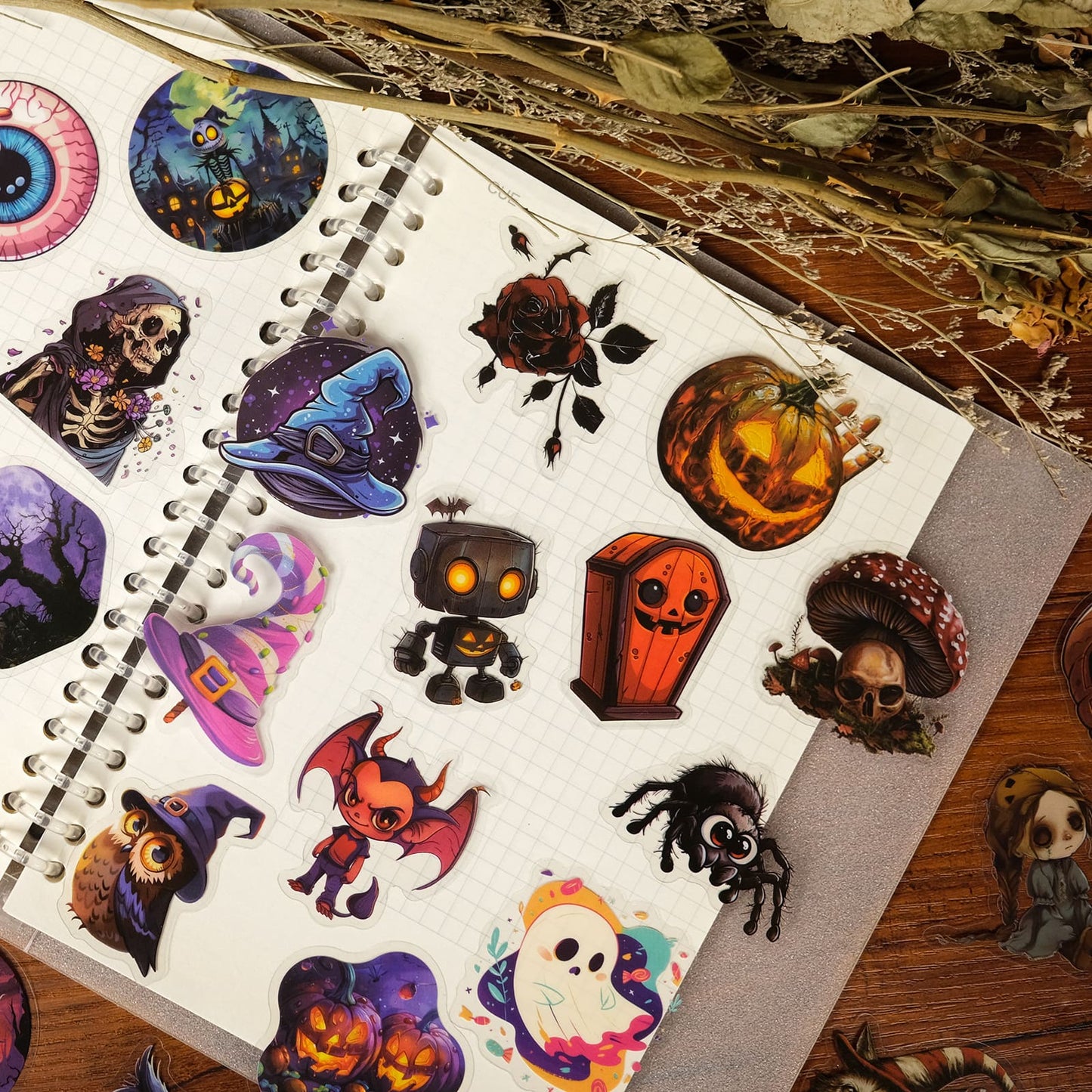 50PCS Halloween Stickers