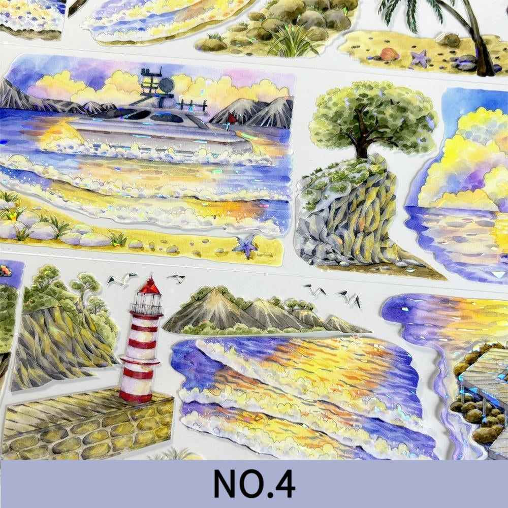 Seaside Collection PET Tape(One Cycle)