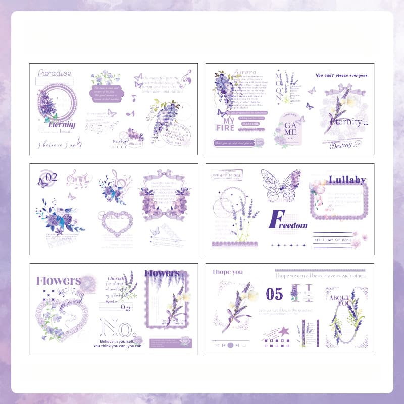 Border Flower Stickers