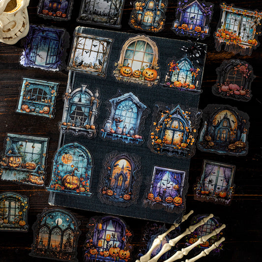 Halloween Window Theme Sticker Pack