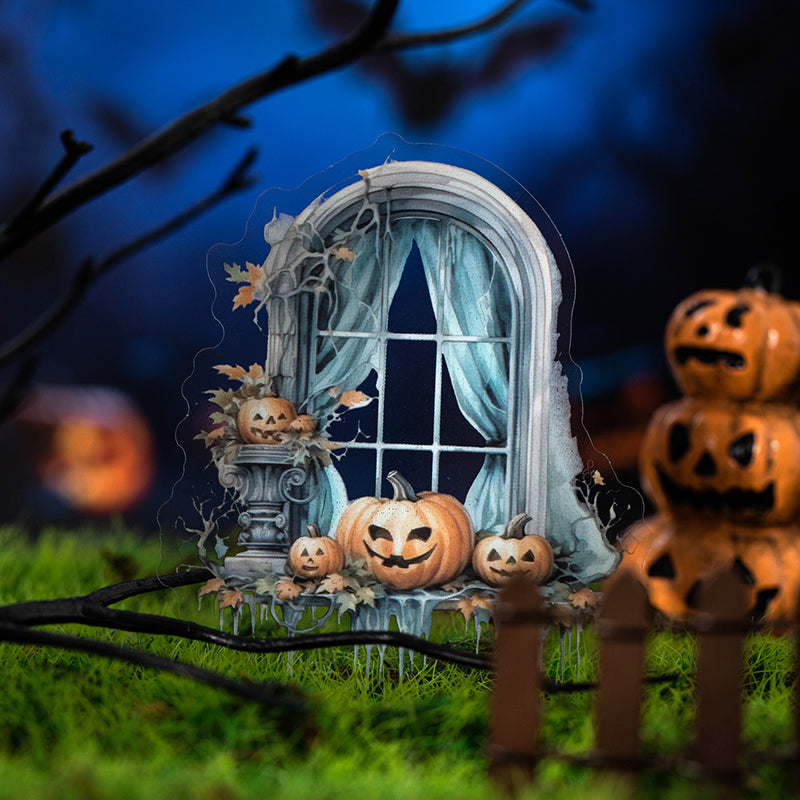 Halloween Window Theme Sticker Pack