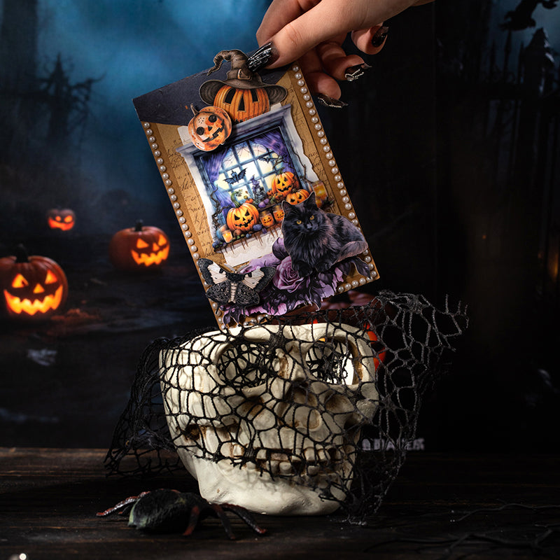 Halloween Window Theme Sticker Pack