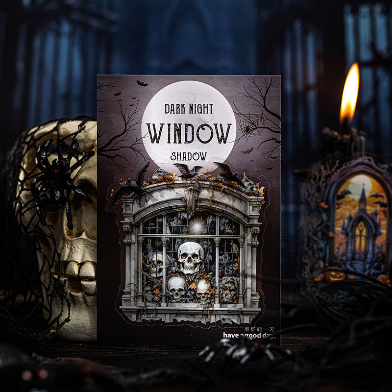 Halloween Window Theme Sticker Pack
