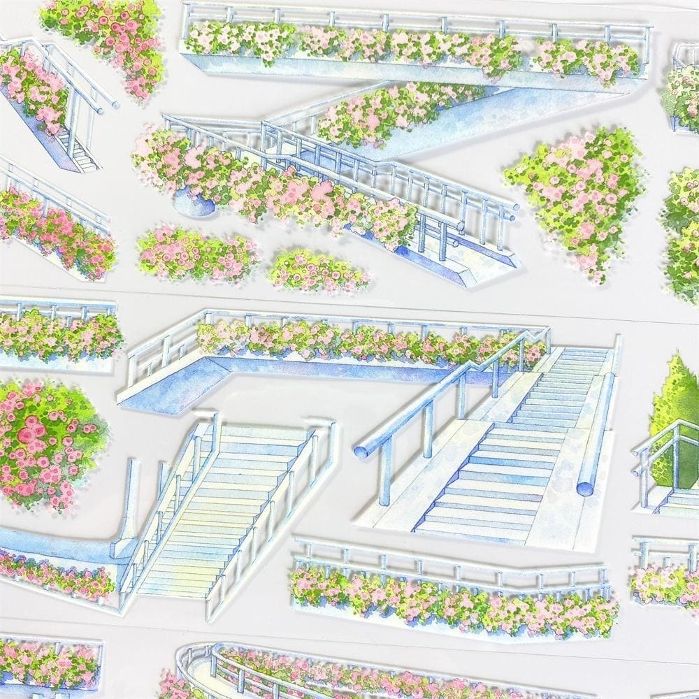 Pedestrian Overpass PET Tape (One Cycle)