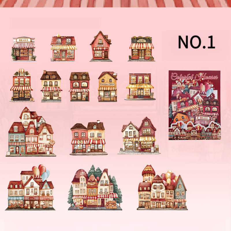 Enchanted Cottage Stickers