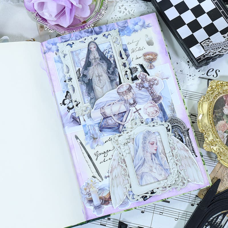Angel Theme Sticker Book