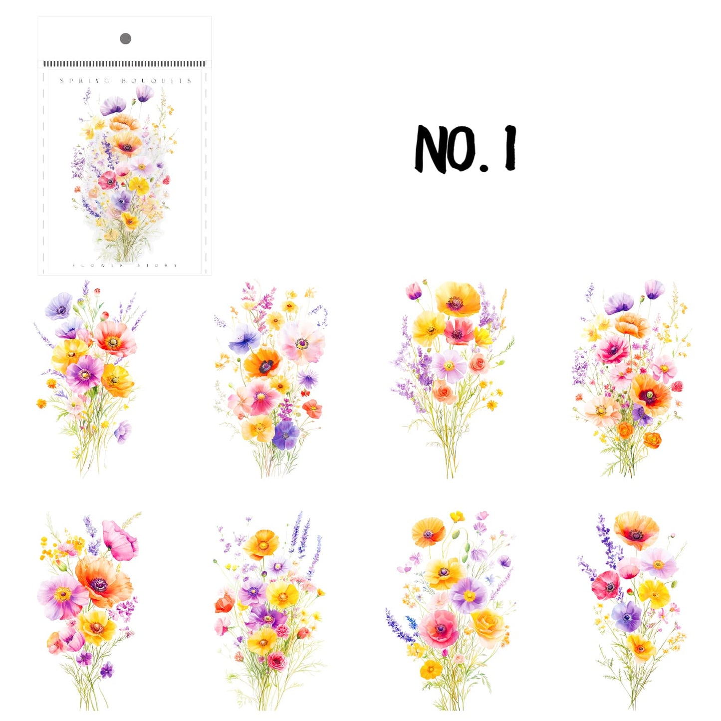 Bouquet Stickers