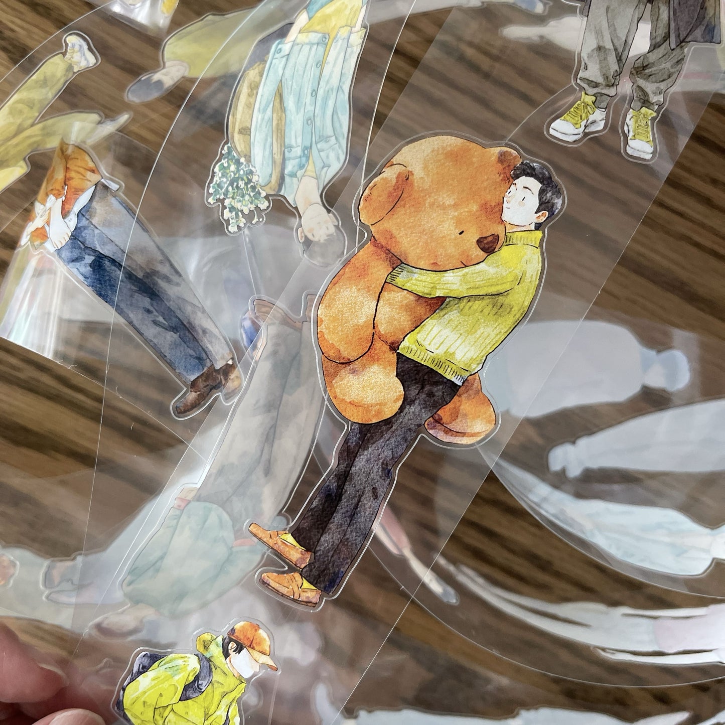 5cm*333cm "He" One Cycle PET Tape