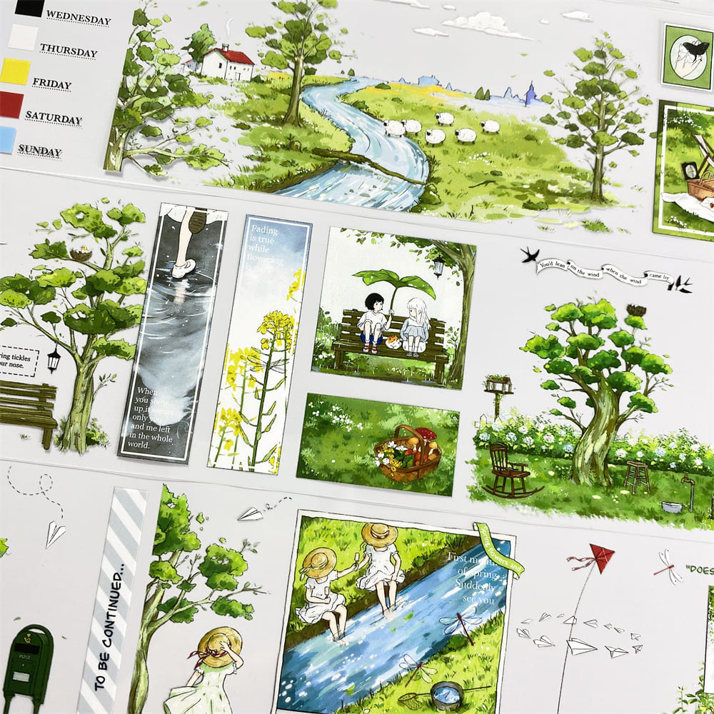 7cm*170cm Spring One Cycle PET Tape