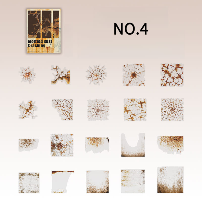 Cracked & Distressed Stickers Pack