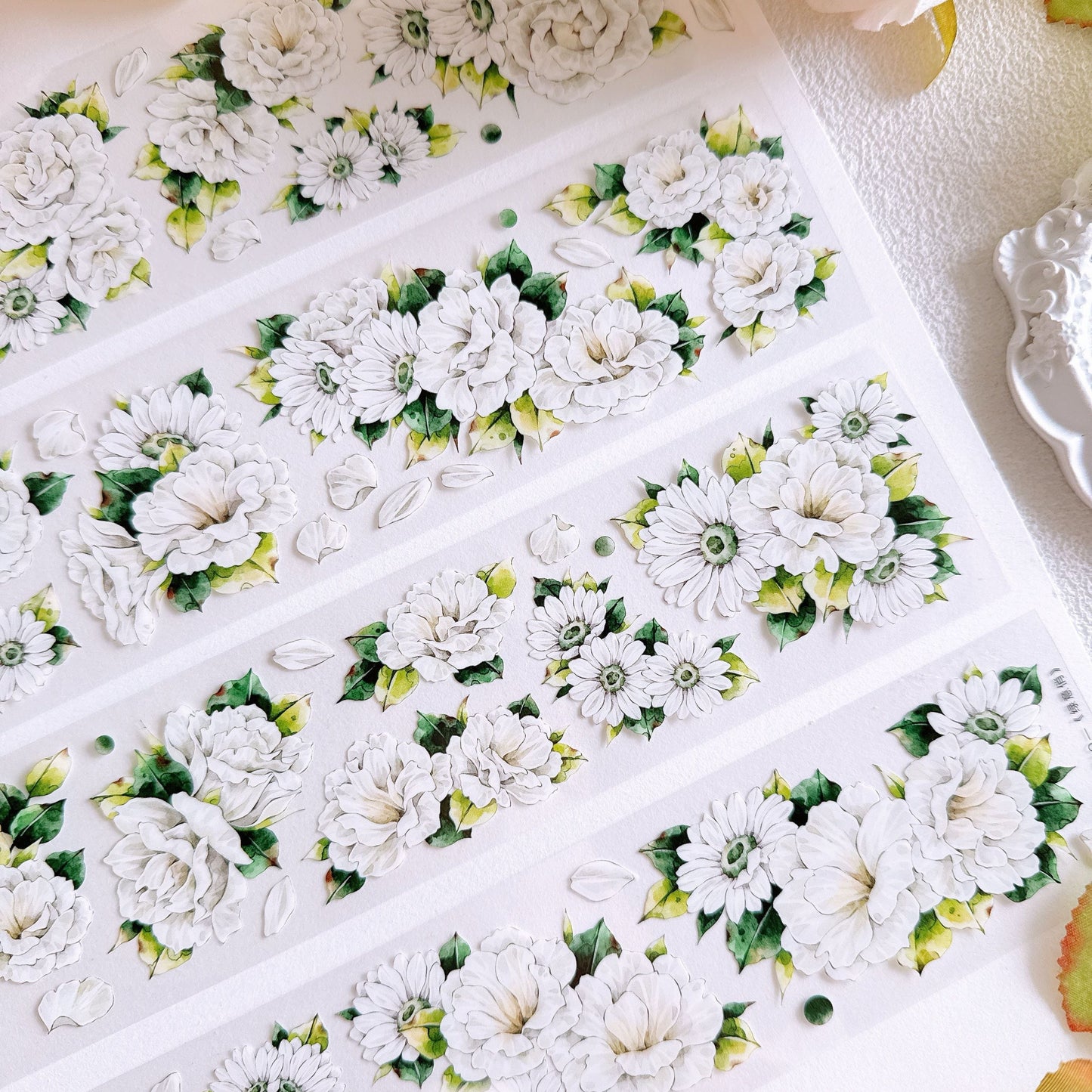 5cm*5m Green Flowers Tape