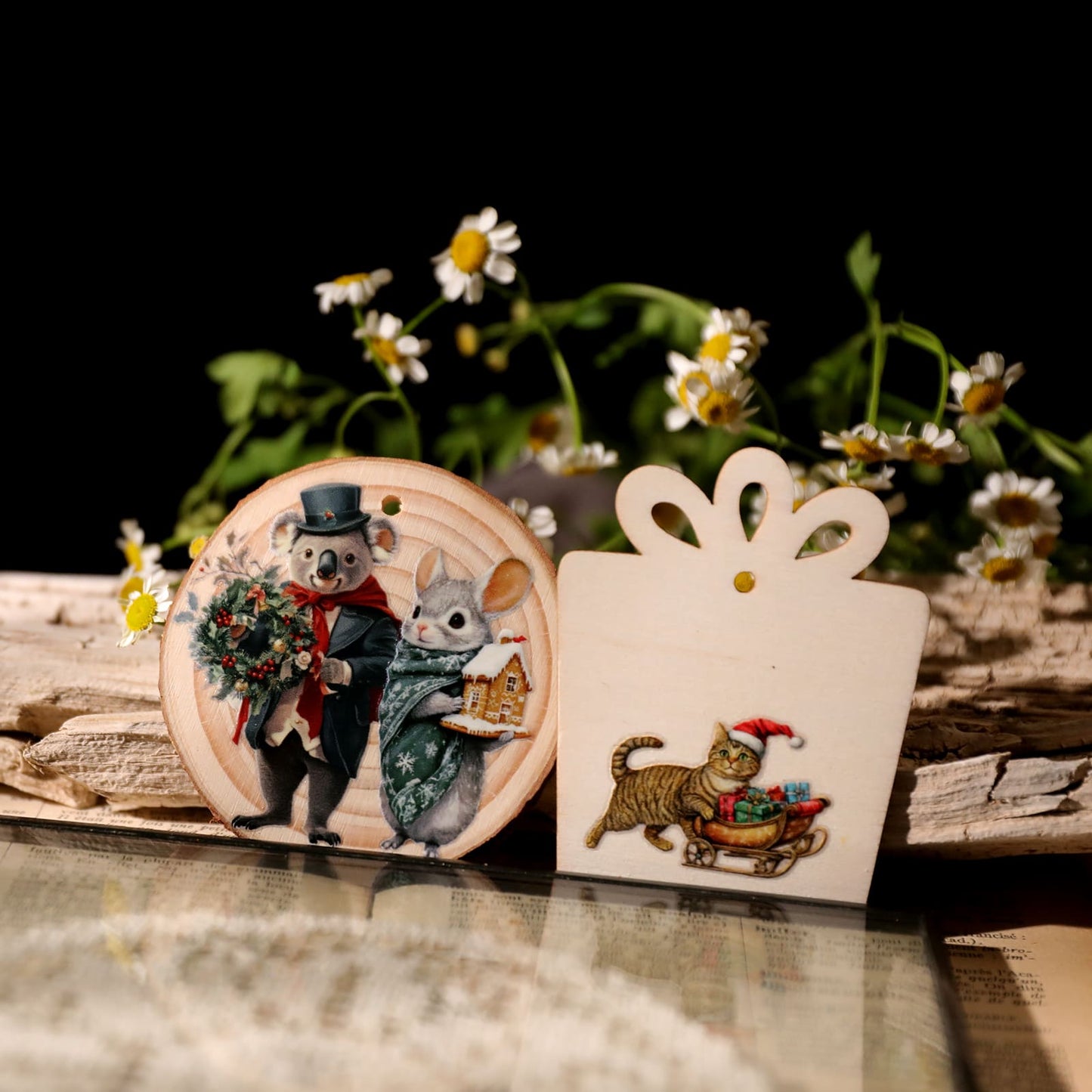 Christmas Animals Transfer Sticker