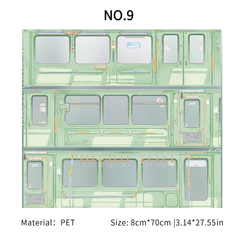 Window Series One Cycle PET Tape