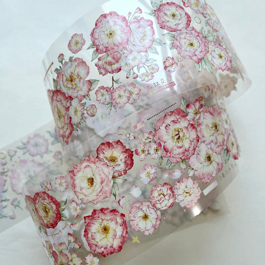 6cm*5m Pink Petal Tape