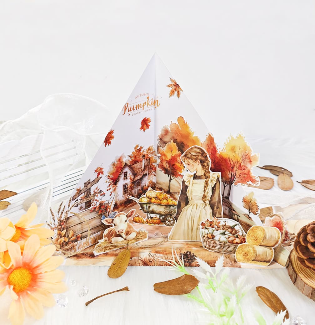 Autumn-Themed Sticker Book