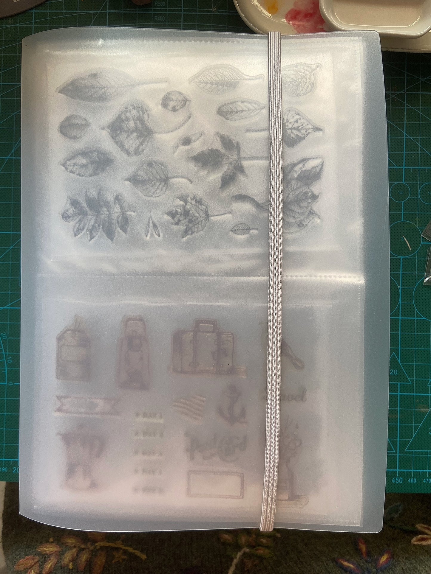 Clear Stamp Storage Bag