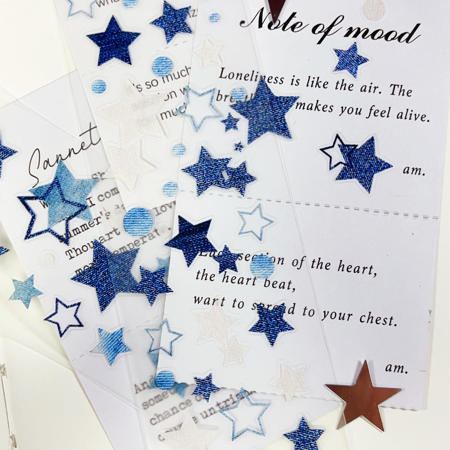 Star Parade Die-Cut PET Tape (One Cycle)