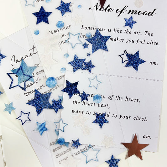Star Parade Die-Cut PET Tape (One Cycle)
