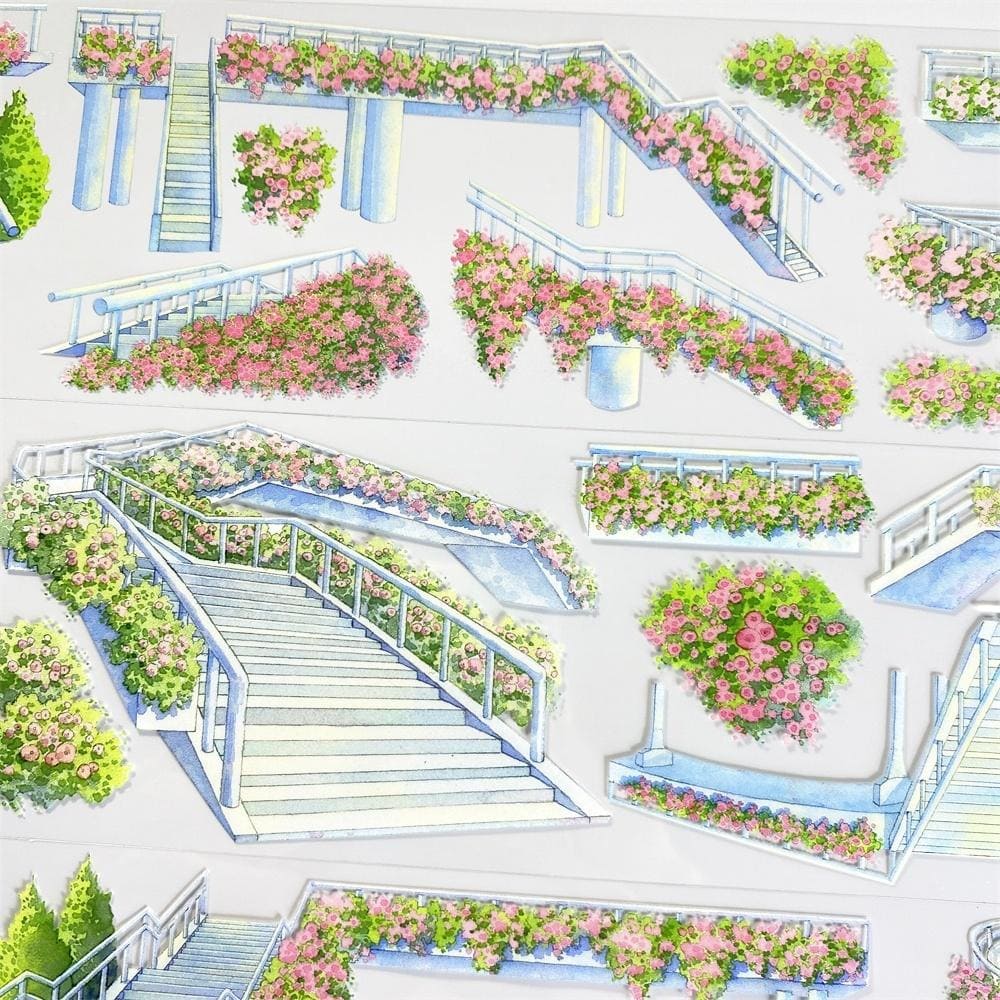 Pedestrian Overpass PET Tape (One Cycle)