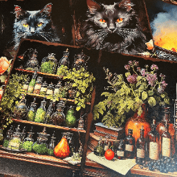 Magical Witch Scrapbook Paper