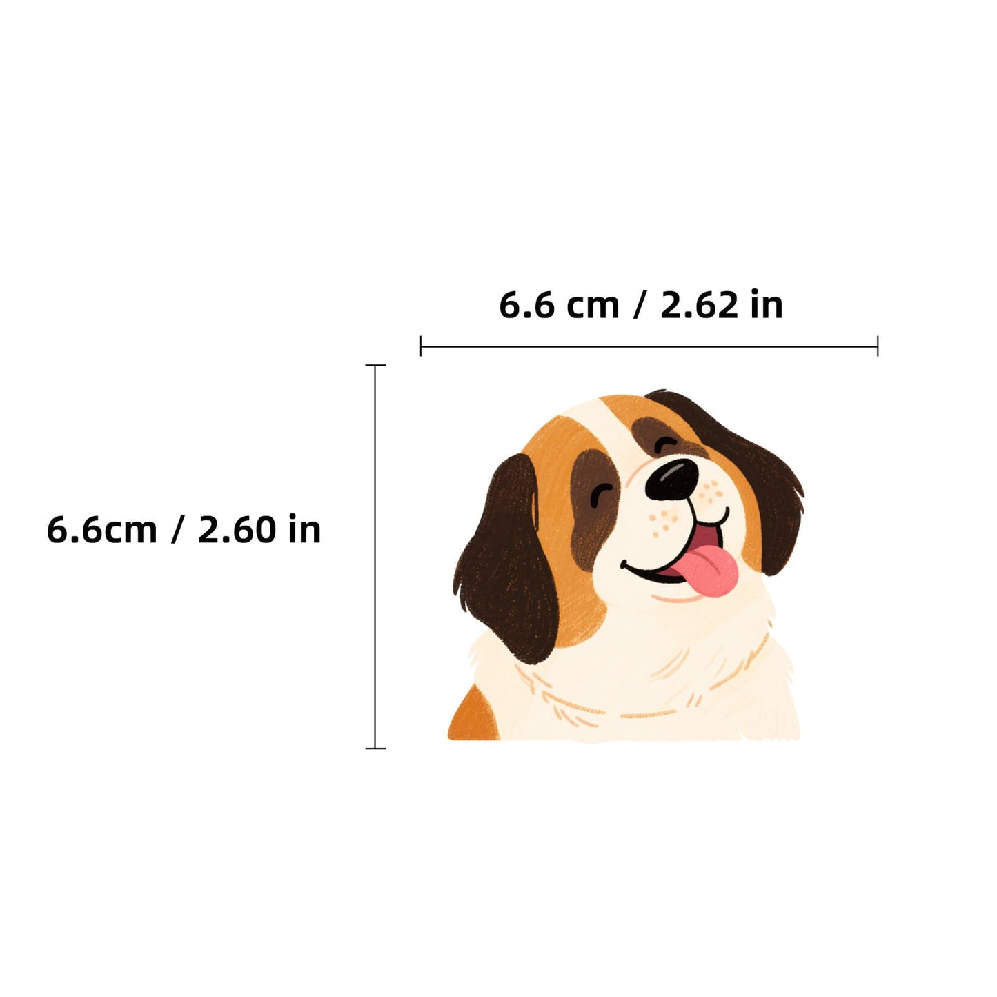 Cute Hand-Drawn Dog Stickers Pack