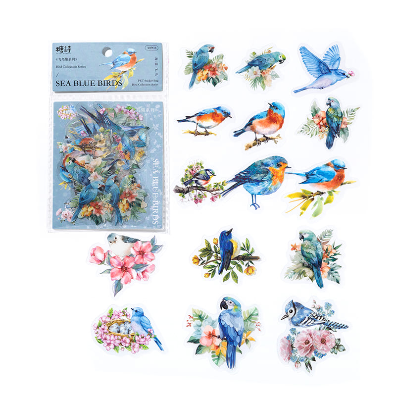 Bird Series Stickers