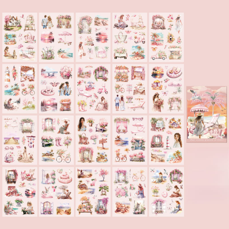 Four Seasons Sticker Book