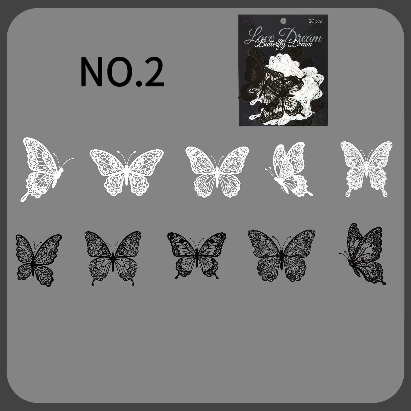 Lace Theme Sticker Pack