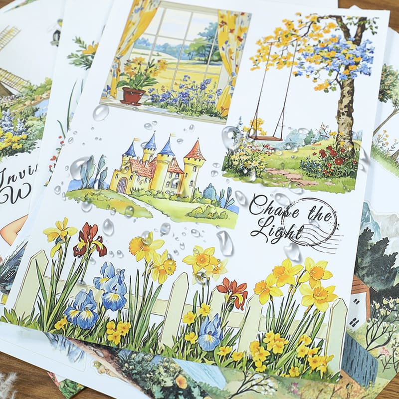 Autumn-Themed Sticker Book