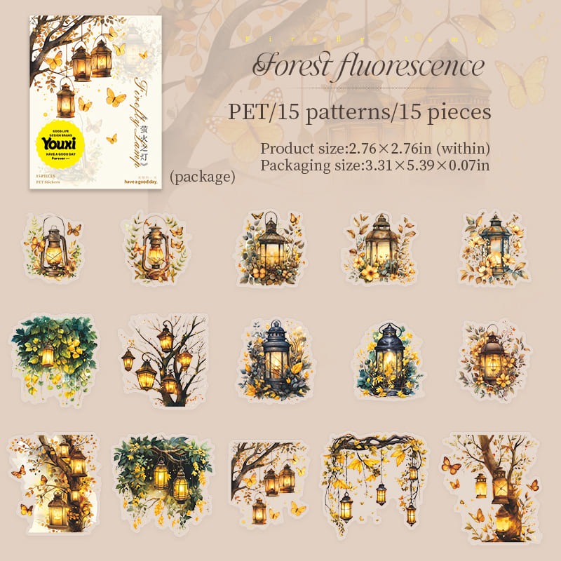 Fairy Lights Theme Stickers