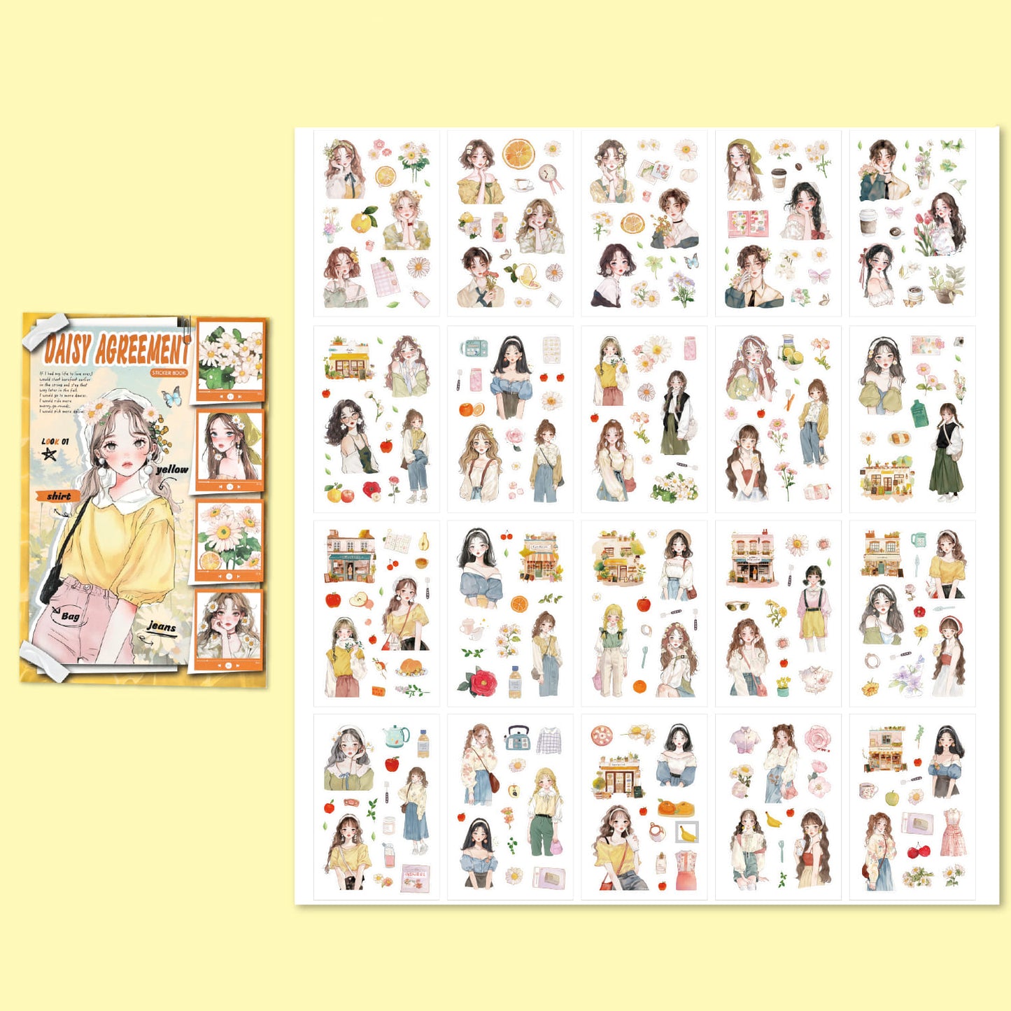 Character Sticker Book