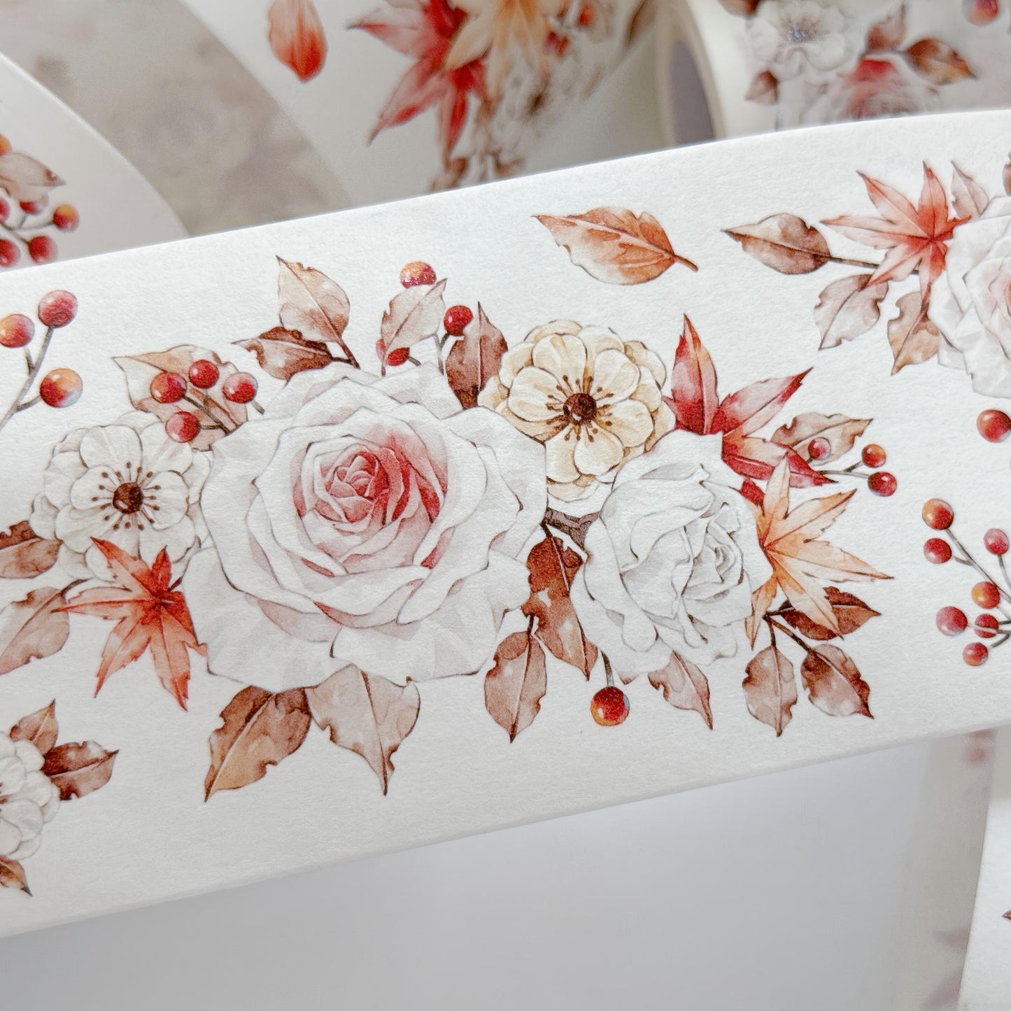 Autumn Maple Leaf PET /Washi Tape