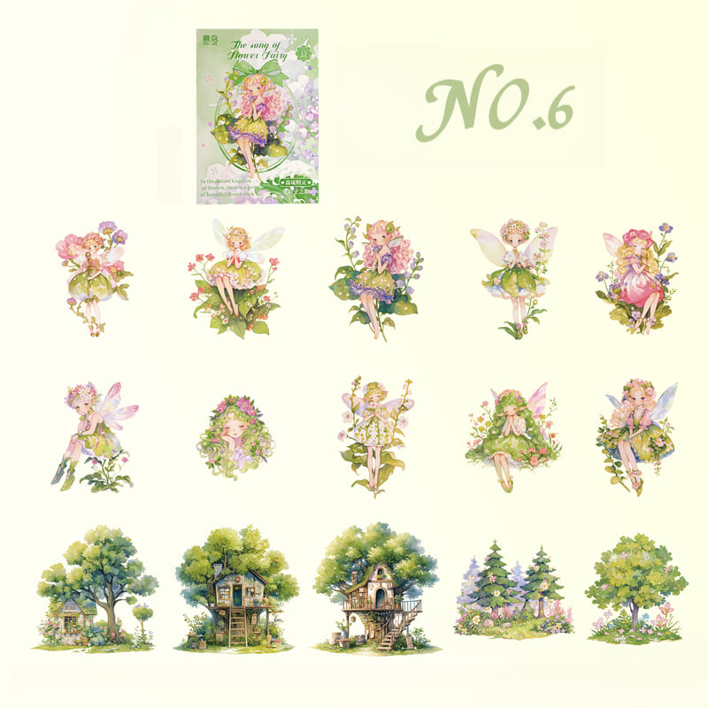 Flower Fairy Sticker Pack