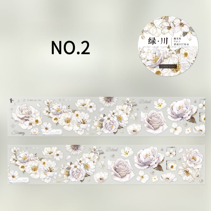 Floral PET Tape