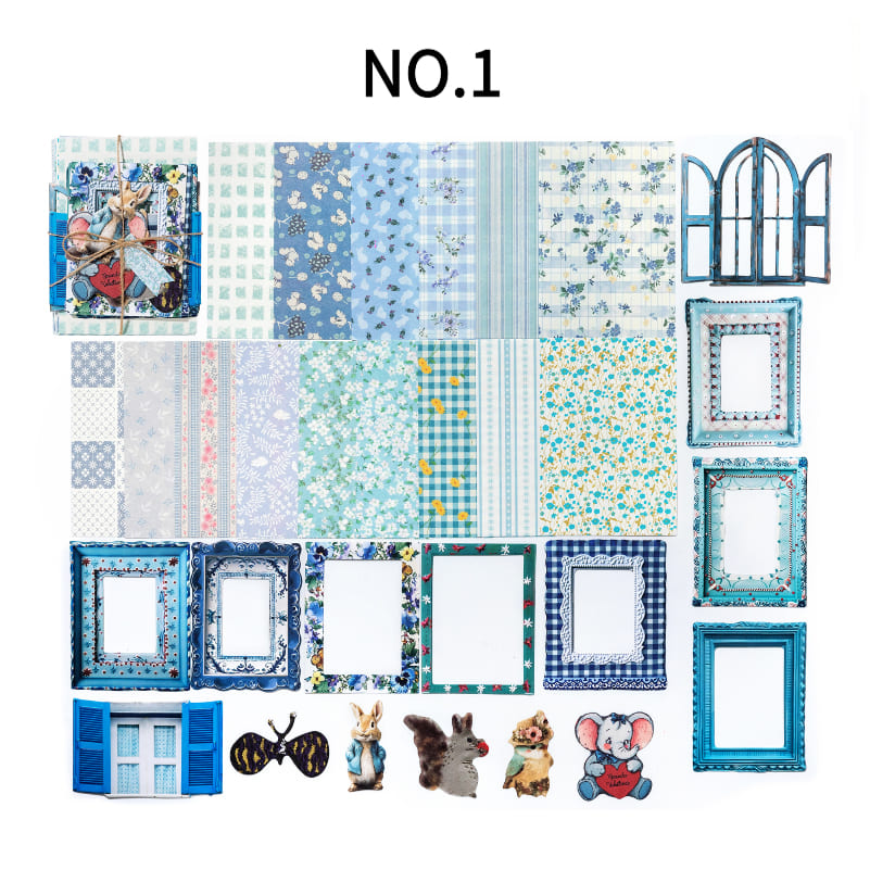 Mixed Media Scrapbook Kit