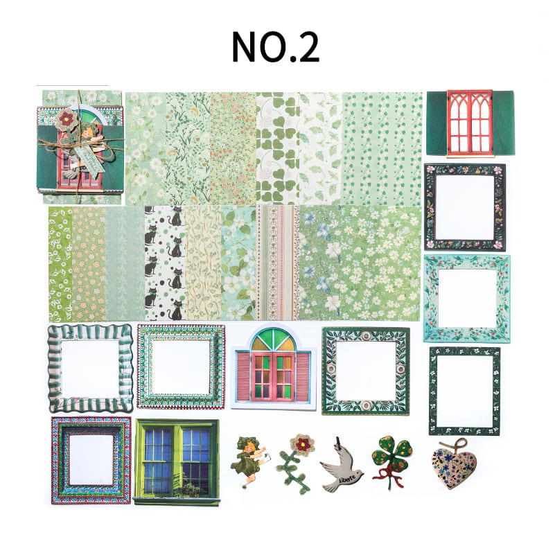 Mixed Media Scrapbook Kit