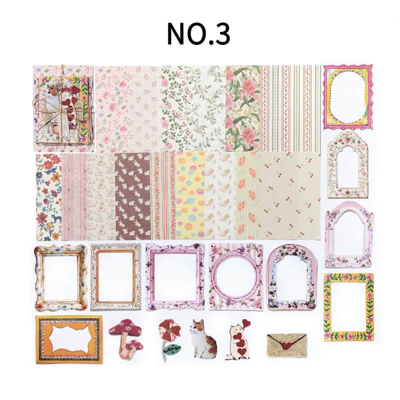 Mixed Media Scrapbook Kit