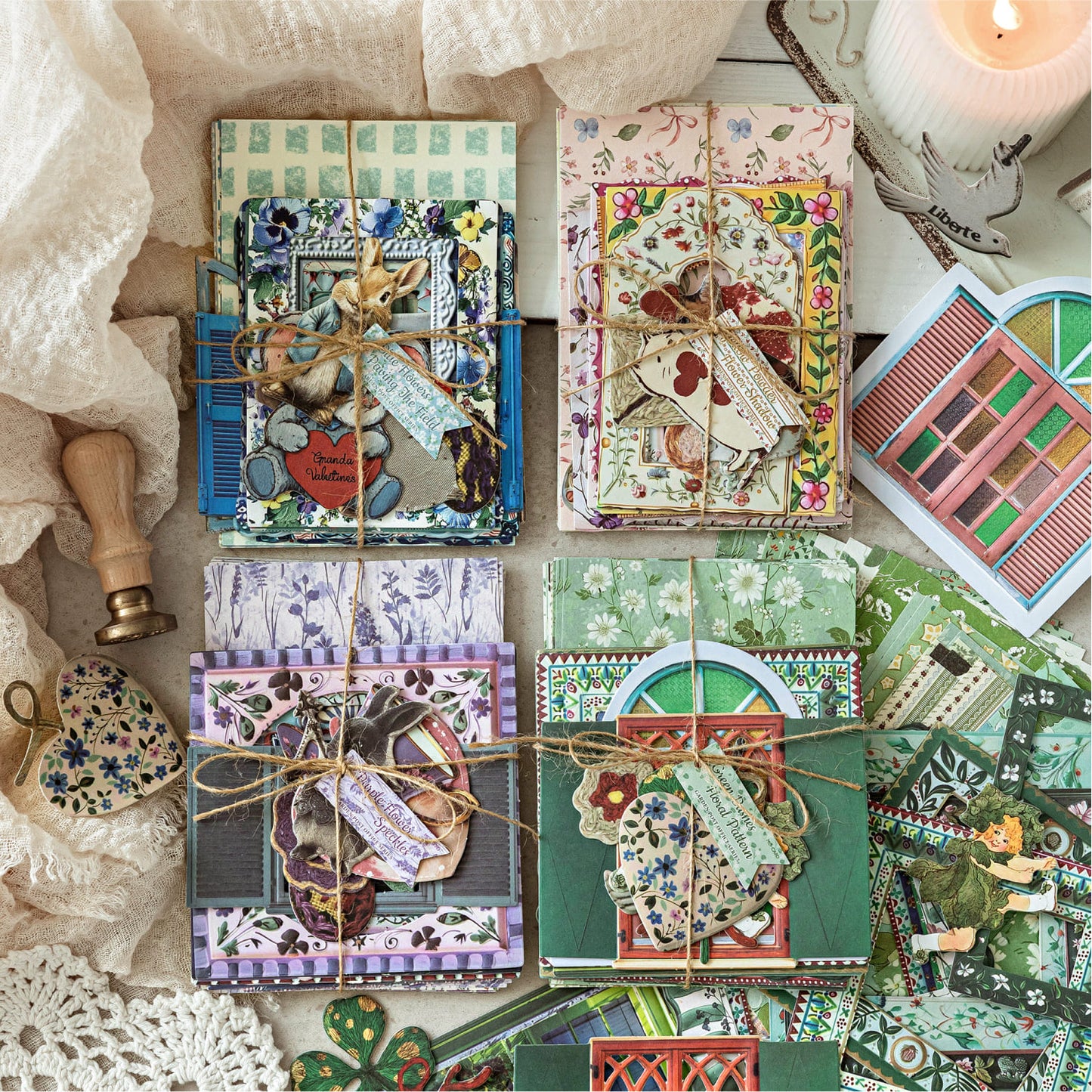 Mixed Media Scrapbook Kit