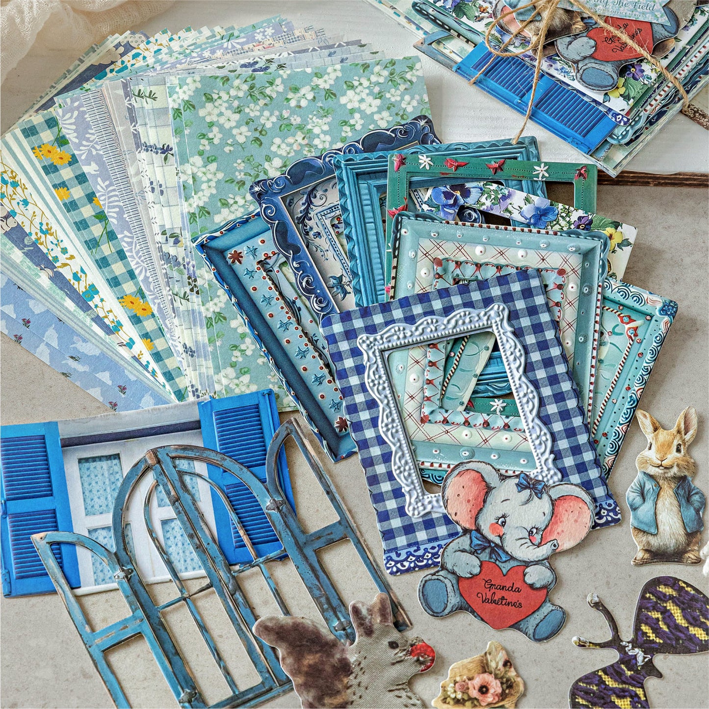 Mixed Media Scrapbook Kit