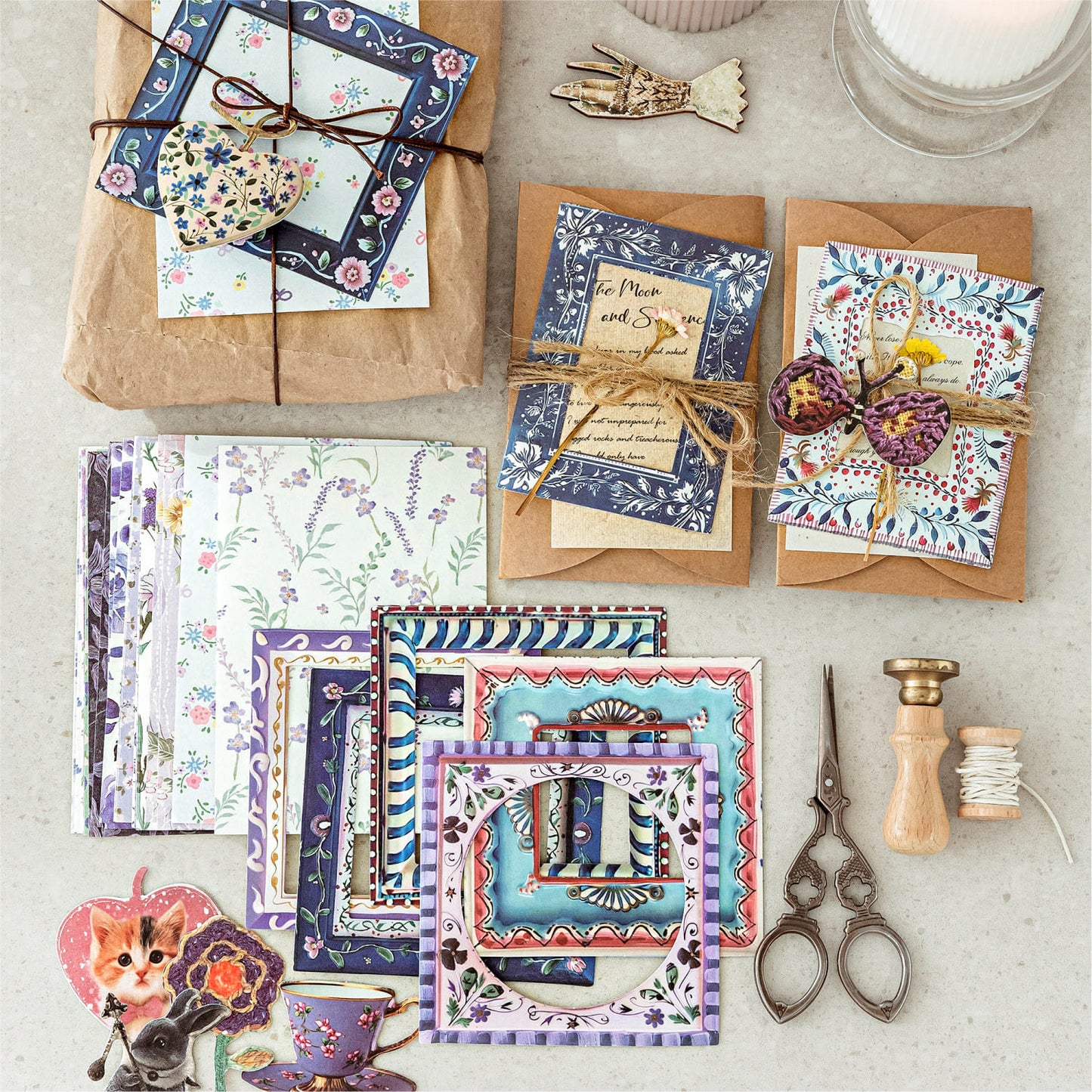 Mixed Media Scrapbook Kit