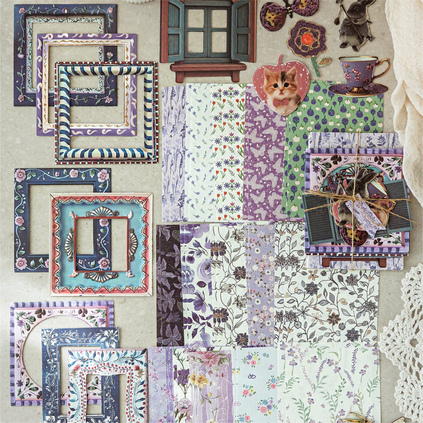 Mixed Media Scrapbook Kit