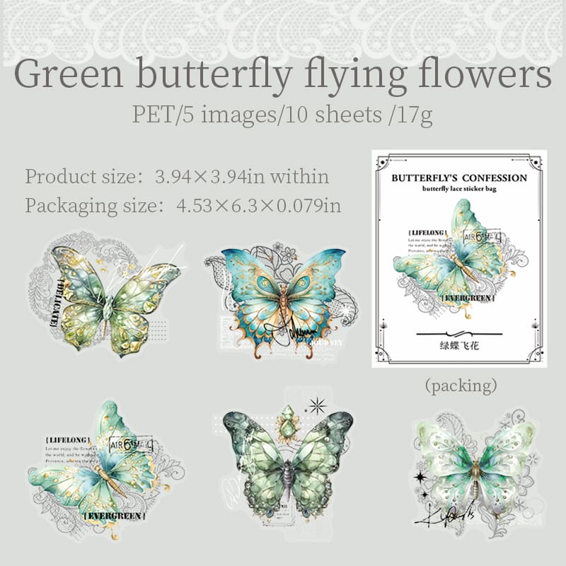 Butterfly Series Stickers